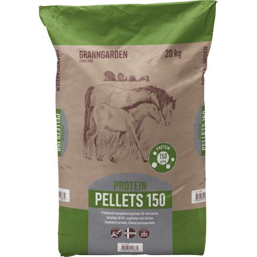 Hästfoder Granngården Protein Pellets 150 20kg