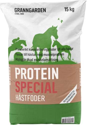 Hästfoder Granngården Protein Special, 15 kg