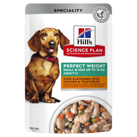 Healthy Cuisines Perfect Weight Våtfoder till Smårasiga Hundar - 12 st x 80 g