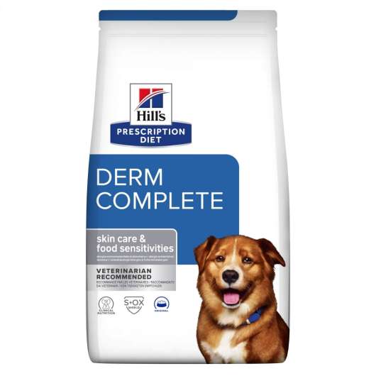 Hill's Prescription Diet Canine Derm Complete Skin Care & Food Sensitivities (4 kg)