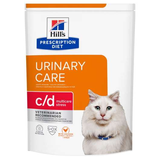 Hill's Prescription Diet Feline c/d Urinary Care Multicare Stress Chicken (12 kg)