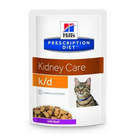 Hill's Prescription Diet Feline k/d Kidney Care Beef 12x85 g