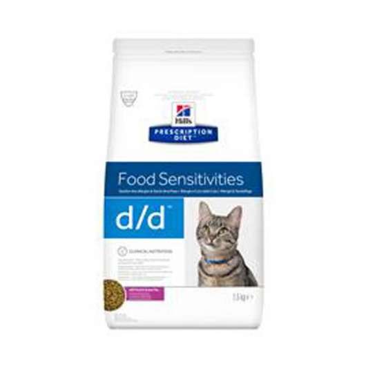 Hill’s Prescription Diet Feline d/d Food Sensitivities Duck & Green Peas (1,5 kg)