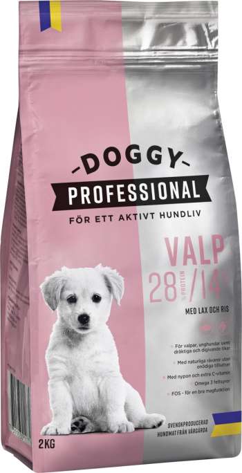Hundfoder Doggy Professional Valp, 2 kg