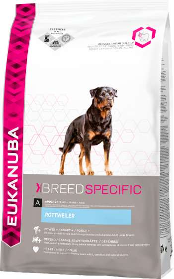 Hundfoder Eukanuba Breed specific Rottweiler, 12 kg