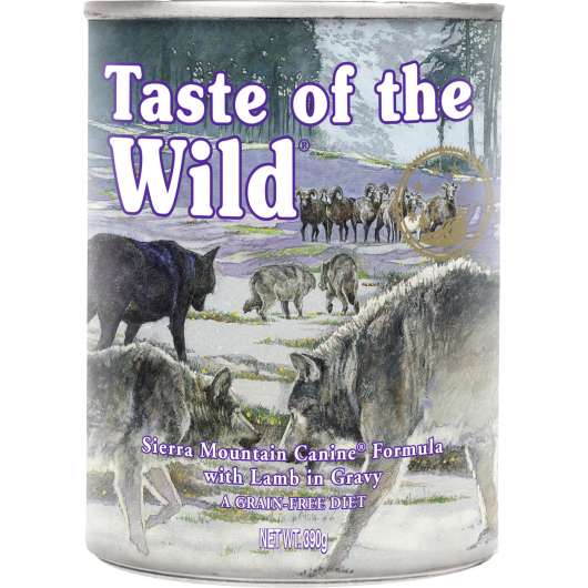 Hundmat Taste of the Wild Sierra Mountains Lamb, 390 g