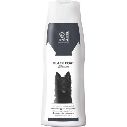 Hundschampo M-Pets Black Coat, 250 ml