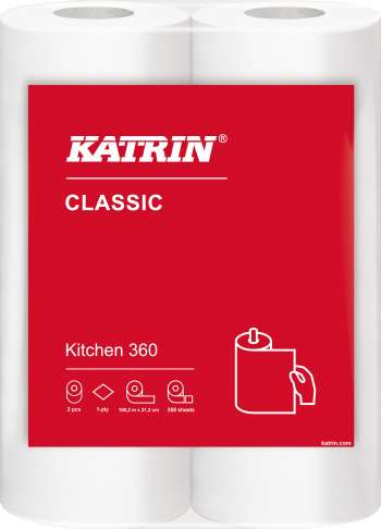 Hushållspapper Katrin Classic 100, 7 x 2-pack