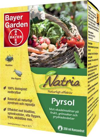 Insektsmedel Bayer Garden Natria Pyrsol, 250 ml