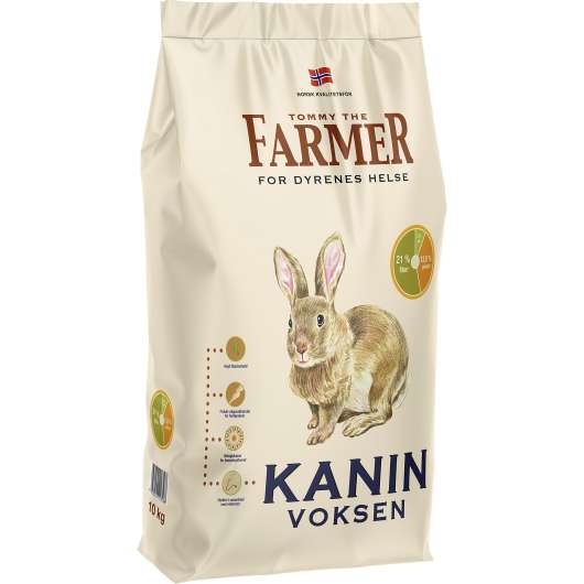 Kaninfoder Farmer Vuxen, 10 kg