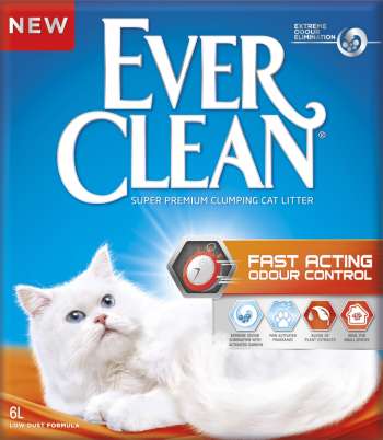 Kattsand Ever Clean Fast Acting, 6 l