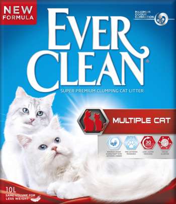 Kattsand Ever Clean Multiple Cat, 10 l