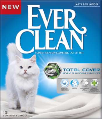 Kattsand Ever Clean Total Cover, 10 l