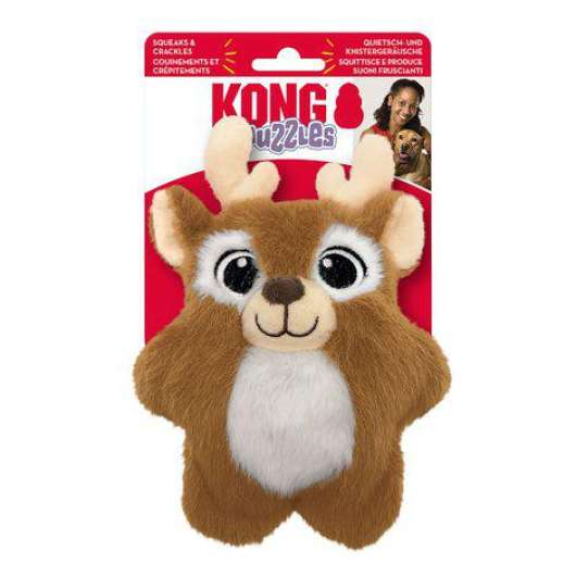 KONG Holiday Snuzzles Reindeer - M