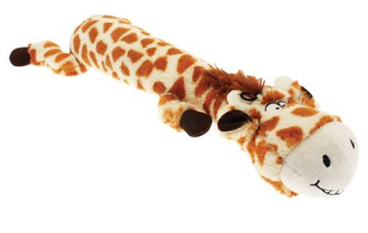 Långt djur i plysch - Giraff