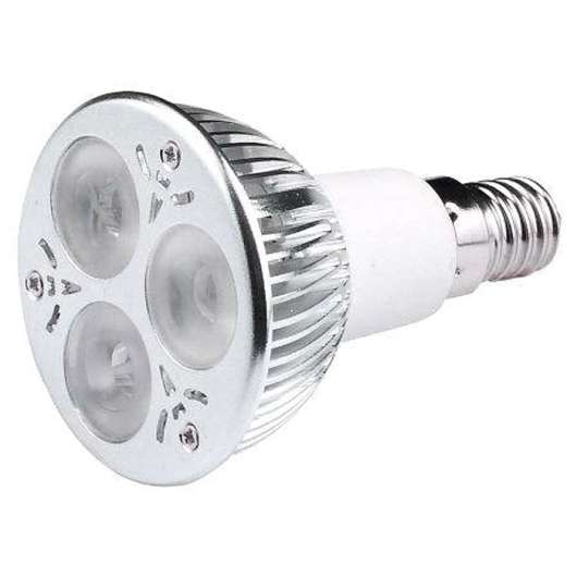 LED-lampa Growspot 4W E14-sockel röd/vit