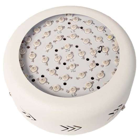 LED-lampa UFO-45W Fullspektrum, vit