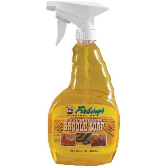 Liquid glycerine saddle soap Fiebing 473 ml