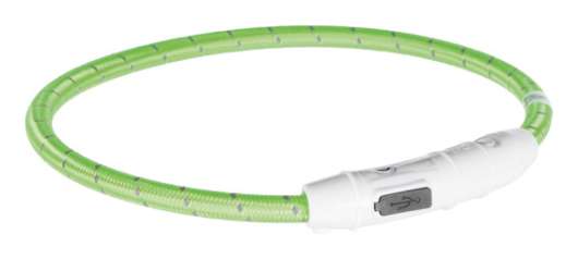 Lysande halsband - Medium-Large / Grön
