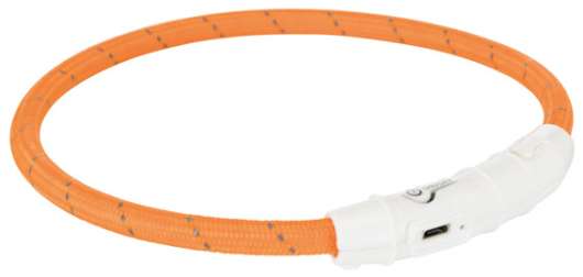 Lysande halsband - Medium-Large / Orange