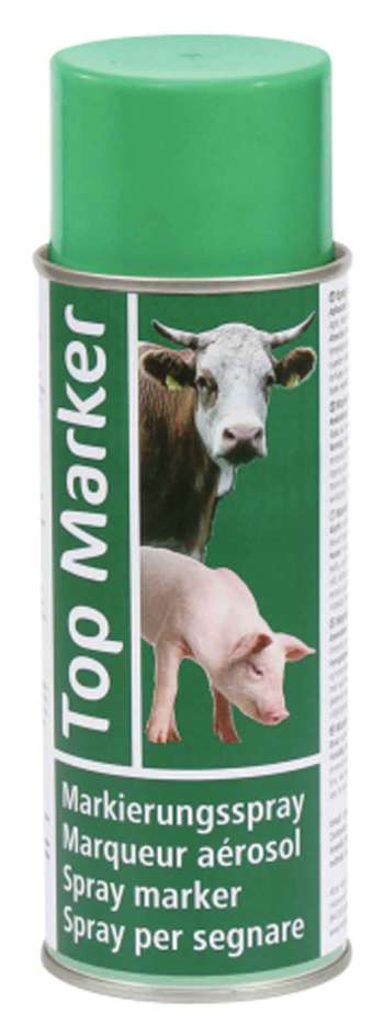 Märkspray 400 ml för djur grön