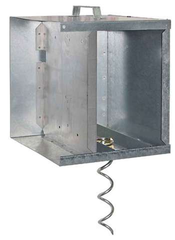 Metallbox låsbar för Elaggregat Foga 6000B
