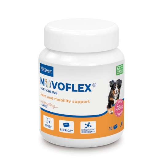 Movoflex® Tuggbitar Ledtillskott till Hund - L  >36 kg