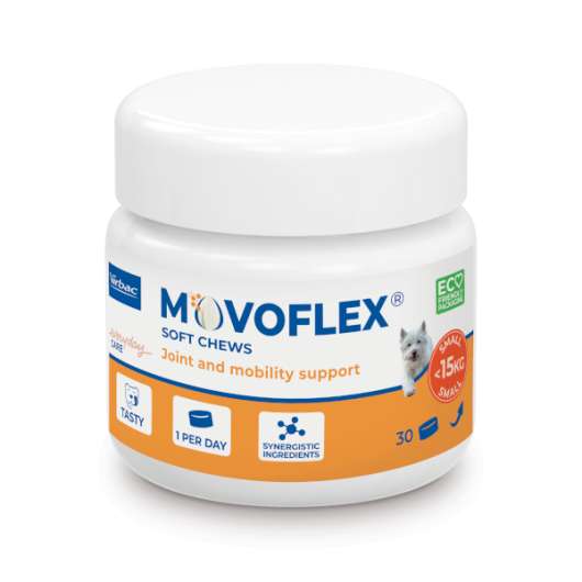 Movoflex® Tuggbitar Ledtillskott till Hund - S  <15 kg