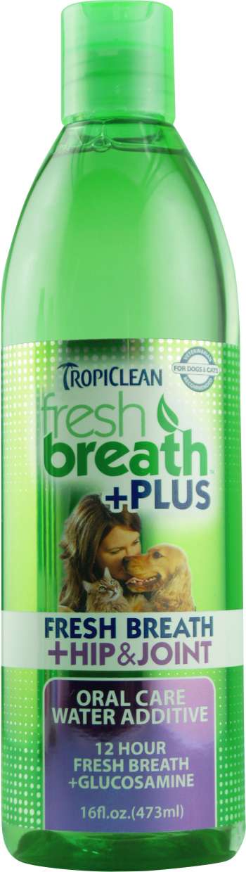 Munvatten Tropiclean Fresh Breath Leder, 473 ml