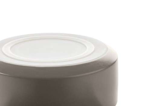 Osby Mat/vattenskål i Keramik - Taupe 550 ml