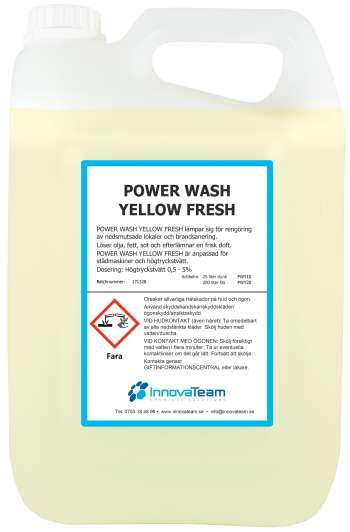 Power Wash Yellow Fresh 5L
