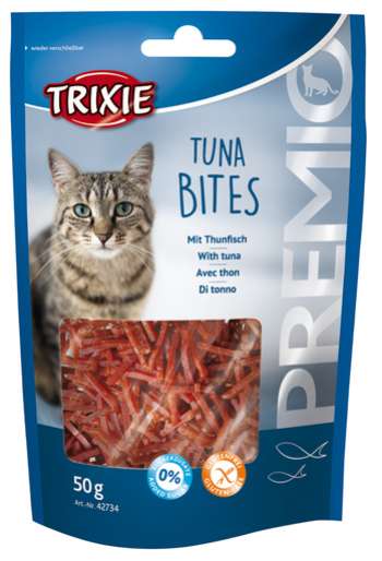 Premio Tuna Bites Kattgodis - 50 g