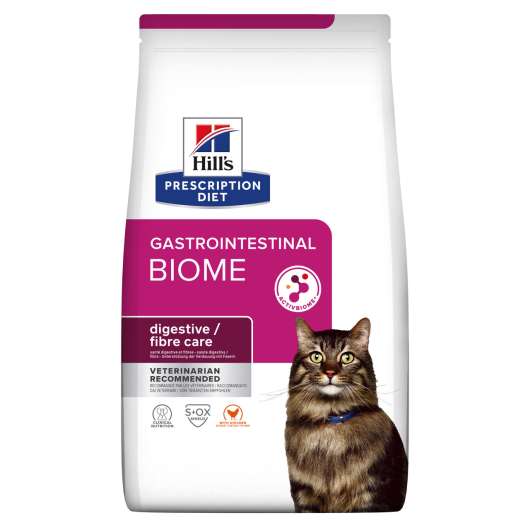 Prescription Diet Gastrointestinal Biome Torrfoder till Katt med Kyckling - 1,5 kg