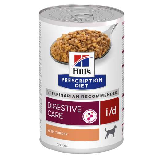 Prescription Diet i/d Digestive Care Våtfoder Hund Kalkonsmak - 12 st x 360 g