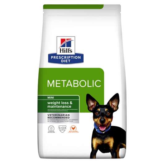 Prescription Diet Metabolic Weight Management Mini Torrfoder till Små Hundar - 1 kg