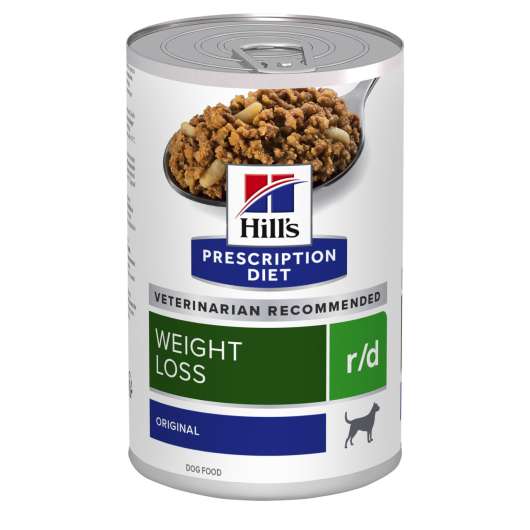 Prescription Diet r/d Weight Reduction Våtfoder i Burk till Hund - 12 st x 350 g