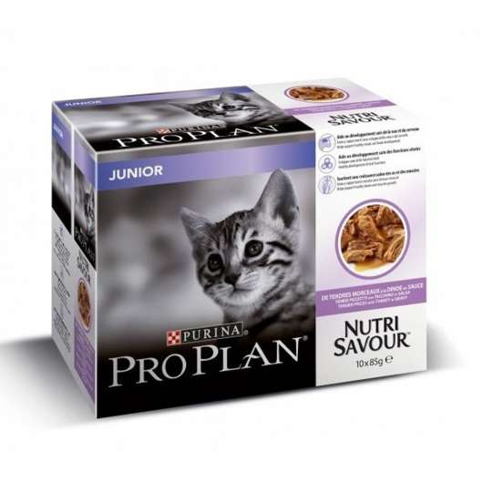 Pro Plan Kitten Turkey Multipack Wet (10x85g)