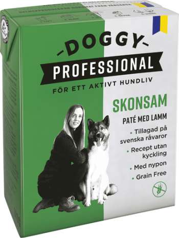 Professional Skonsam Paté med lamm för hund - 16 st x 370 g