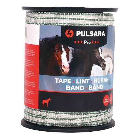 Pulsara Band Pro 10mm 200m vit
