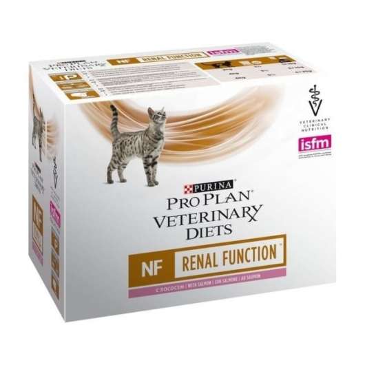 Purina Pro Plan Veterinary Diets Cat NF Renal Function Salmon 10x85 g