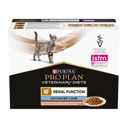 Purina Pro Plan Veterinary Diets Feline Feline NF Renal Function  Advanced Care with Salmon 10x85 g