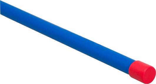 Rågångsstolpe Kebastolpen 150 cm, 20-pack Blå/Röd