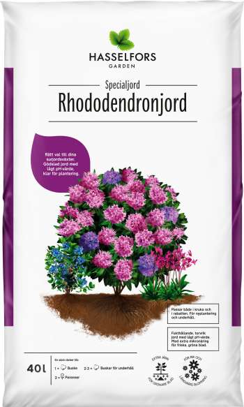 Rhododendronjord Hasselfors, 40 l