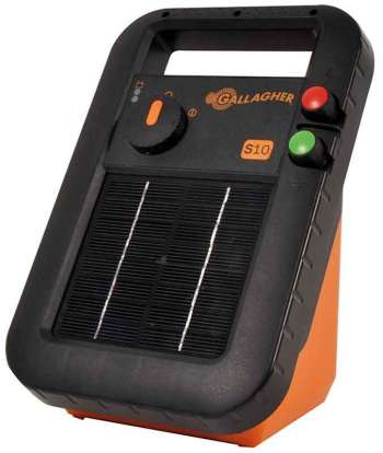 S10 solpanelsaggregat till elstängsel inkl batteri