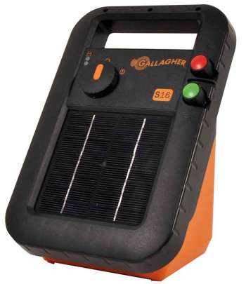 S16 solpanelsaggregat till elstängsel inkl batteri