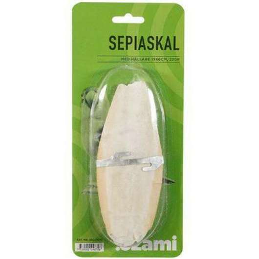 Sepiaskal Kalcium för fågel - 12 x 5 cm