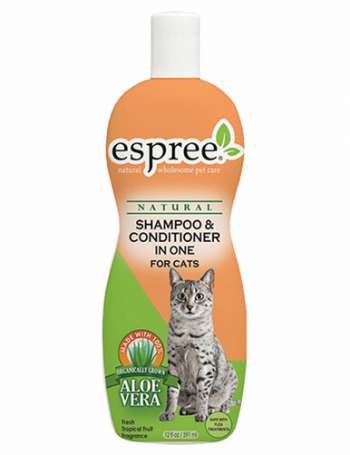 Shampo & Balsam i ett för katt - 355 ml
