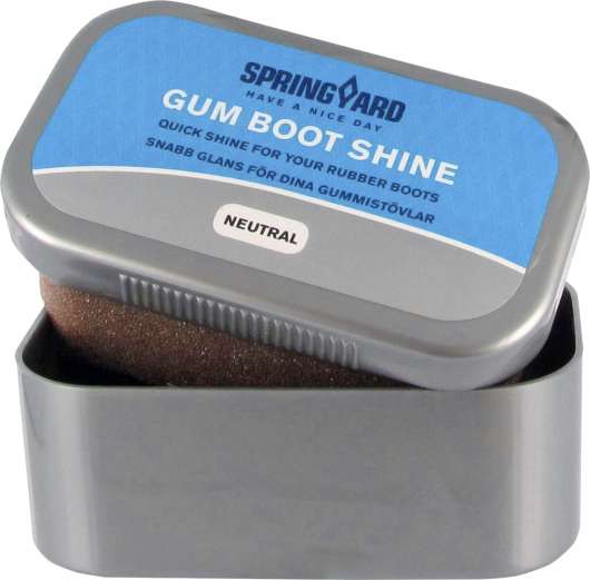 Skoputs Springyard Gum Boot Shine