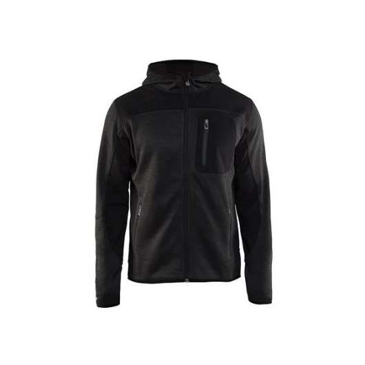 Stickad Jacka Blåkläder Antracitgrå/svart 4930 L