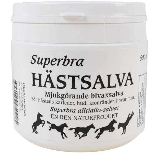 Superbra Hästsalva 500 ml till djur